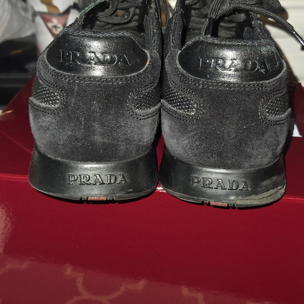 Prada Black Men's Shoes - Picture 7 of 8